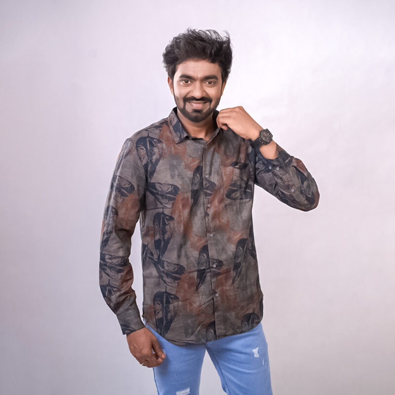 Leafy Printed Shirt